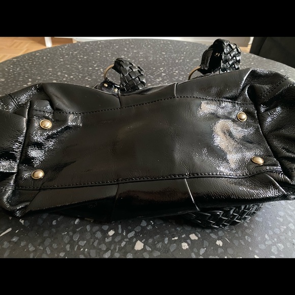 Michael Kors Black Patent Leather Bag - Picture 15 of 15